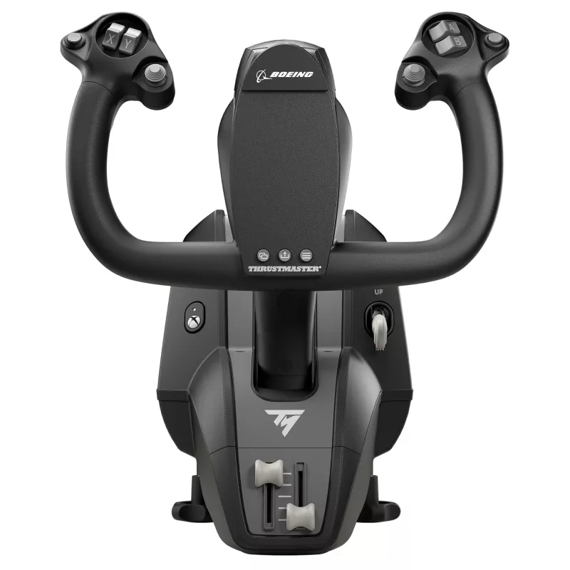 Thrustmaster TCA Yoke Pack Boeing Edition Preto, Cinzento USB Fightstick PC, Xbox, Xbox One, Xbox One S, Xbox One X, Xbox Series S, Xbox Series X