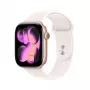 Smartwatch Apple Watch Series 11 GPS + Cellular 46mm Caixa de alumínio dourado rosa Bracelete desportiva Light Blush M/L