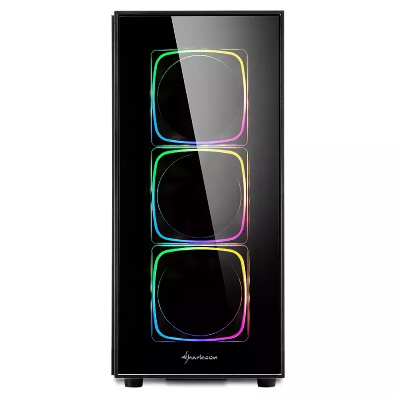 Caixa de PC Sharkoon TG6 RGB Midi Tower Preto