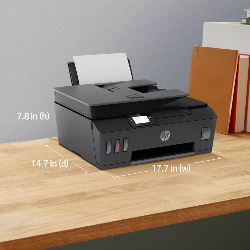 Impressora multifunções a cores HP Smart Tank Plus 655 Wireless, copiadora, scanner