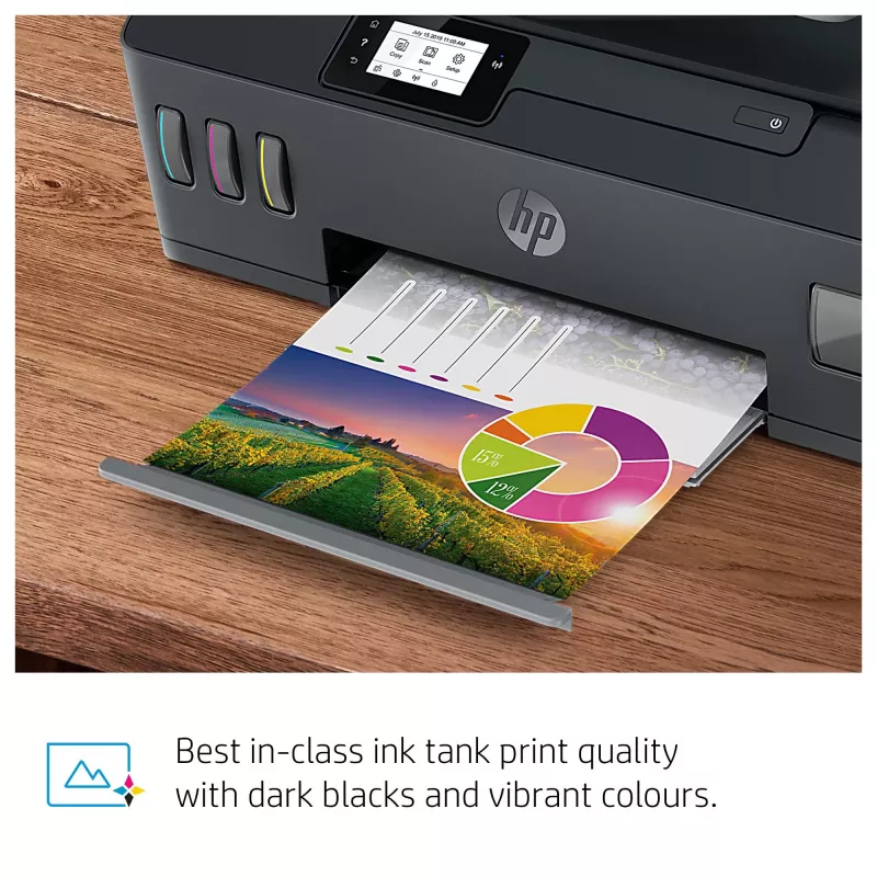 Impressora multifunções a cores HP Smart Tank Plus 655 Wireless, copiadora, scanner