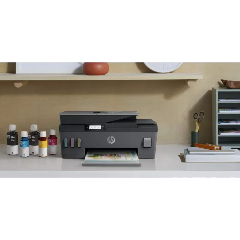 Impressora multifunções a cores HP Smart Tank Plus 655 Wireless, copiadora, scanner