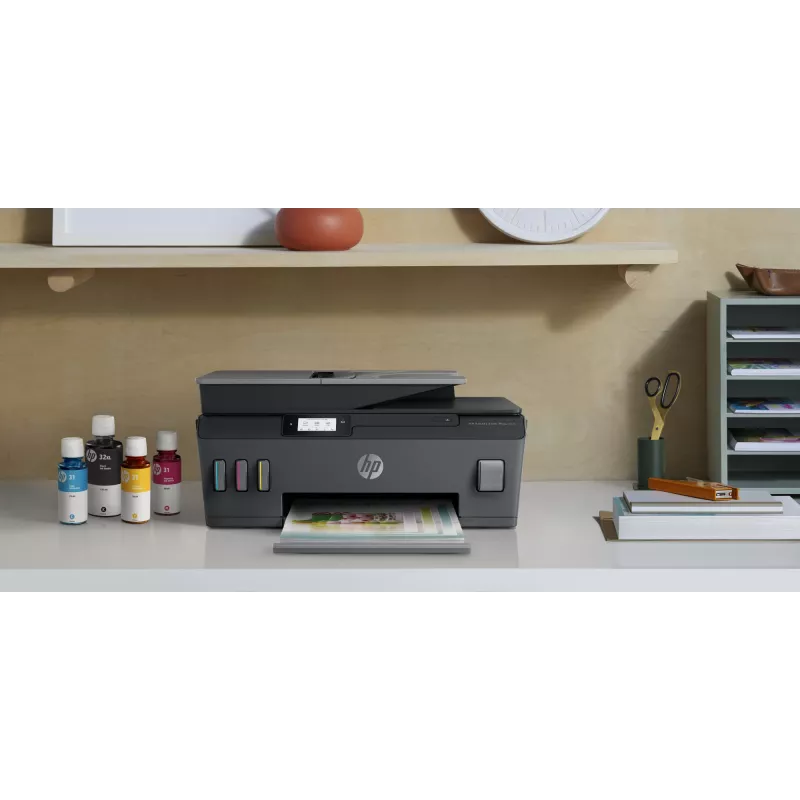Impressora multifunções a cores HP Smart Tank Plus 655 Wireless, copiadora, scanner