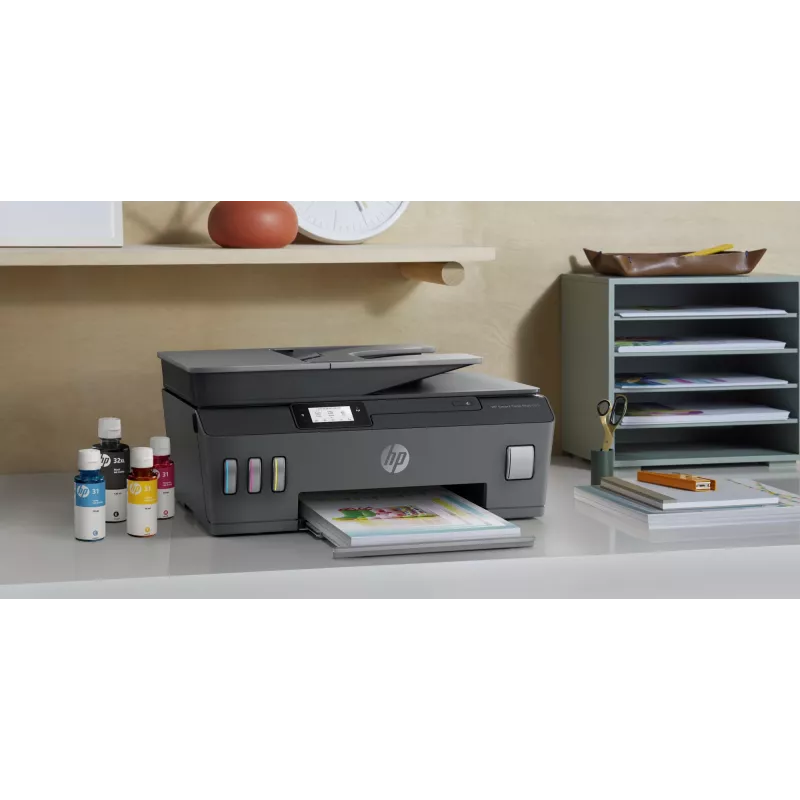 Impressora multifunções a cores HP Smart Tank Plus 655 Wireless, copiadora, scanner