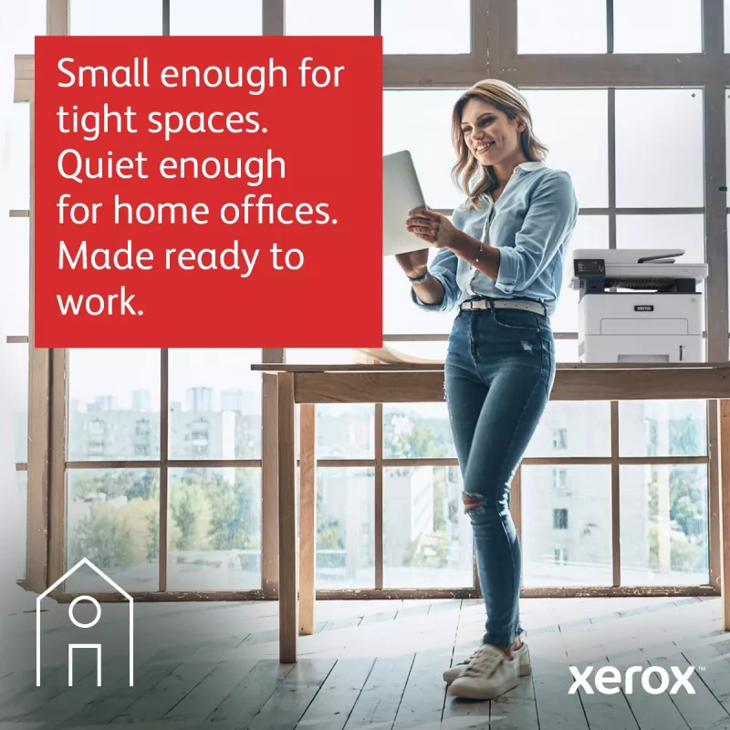 Xerox B235 A4 34ppm Wireless Duplex Copiar/Imprimir/Digitalizar/Fax PS3 PCL5e/6 ADF 2 bandejas total 251 folhas