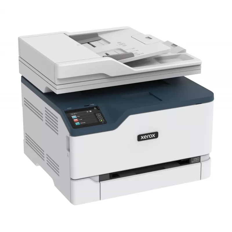 Xerox C235 A4 22ppm Wireless Copiar/Imprimir/Digitalizar/Fax PS3 PCL5e/6 ADF 2 bandejas de papel total 251 folhas