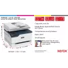 Xerox C235 A4 22ppm Wireless Copiar/Imprimir/Digitalizar/Fax PS3 PCL5e/6 ADF 2 bandejas de papel total 251 folhas