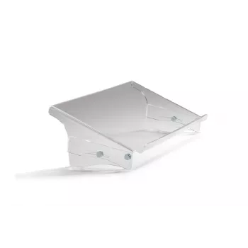 BakkerElkhuizen Q-doc 515 Suporte de documentos, Acrílico, Plástico, Aço, 10 kg, 120 - 240 mm, Transparente, 505 mm, 290 mm