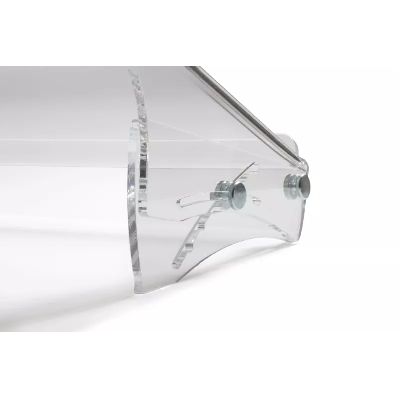 BakkerElkhuizen Q-doc 515 Suporte de documentos, Acrílico, Plástico, Aço, 10 kg, 120 - 240 mm, Transparente, 505 mm, 290 mm
