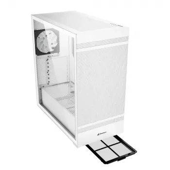 Caixa de PC Sharkoon REBEL C50 RGB Full Tower Branco