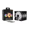 Ventilador para caixa de computador be quiet LIGHT WINGS LX 120mm PWM High Speed 3-Pack preto 12 cm 3 unid.