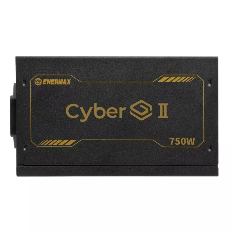 Enermax CyberG II ERV750G-AHG-NAC fonte de alimentação 750 W, 80 Plus Gold, não modular, ATX, preta