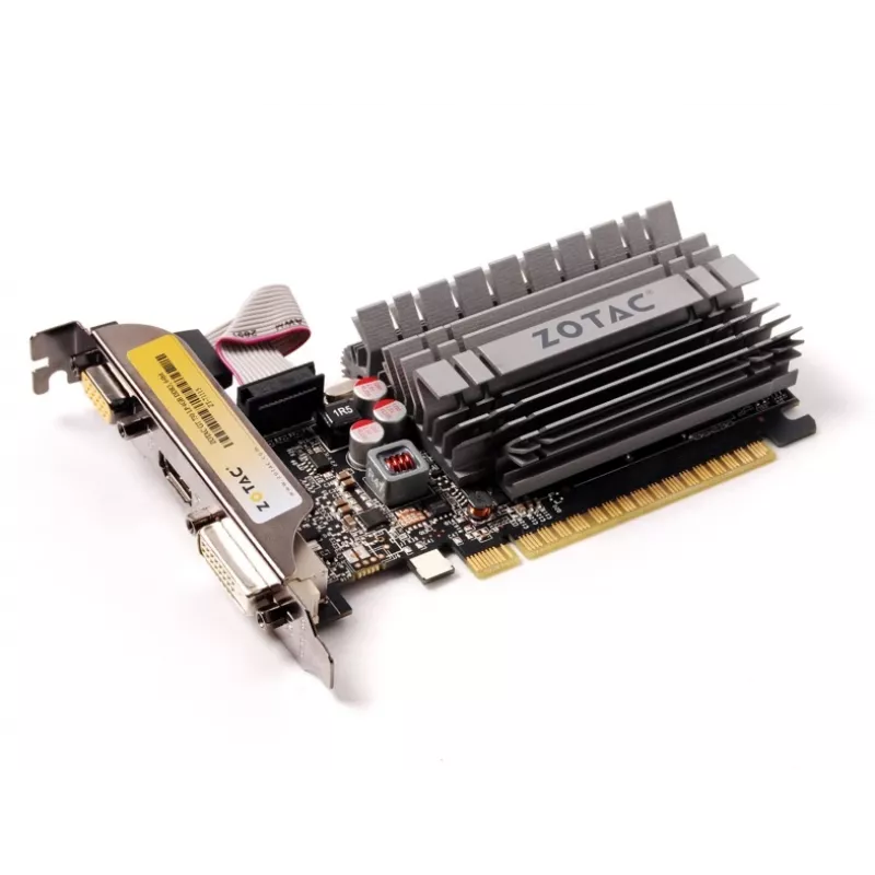 Placa gráfica ZOTAC Force 4GB GT730 PCIe 2.0 x16 DVI/HDMI/VGA 902 MHz 2560x1600