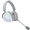 Headset ASUS ROG Delta II com fios e sem fios com arco de cabeça gaming USB Type-C Bluetooth branco