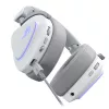 Headset ASUS ROG Delta II com fios e sem fios com arco de cabeça gaming USB Type-C Bluetooth branco
