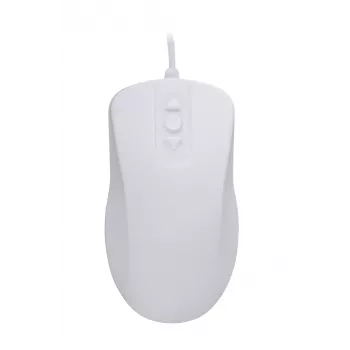 Rato médico Contour Design Active Key Contour ClassicClean IP68 5 botões com fios branco PMH1