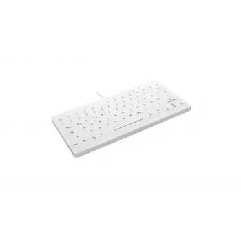 Teclado médico Contour Design Active Key Contour QuickClean IP68 mini com fios branco DE C4112