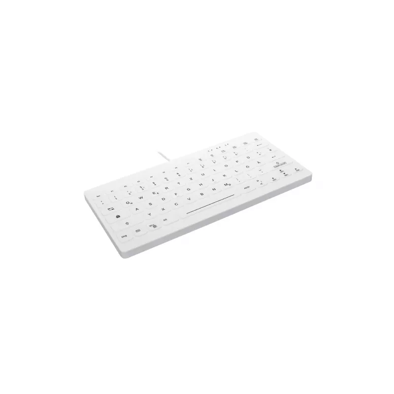 Teclado médico Contour Design Active Key Contour QuickClean IP68 mini com fios branco DE C4112