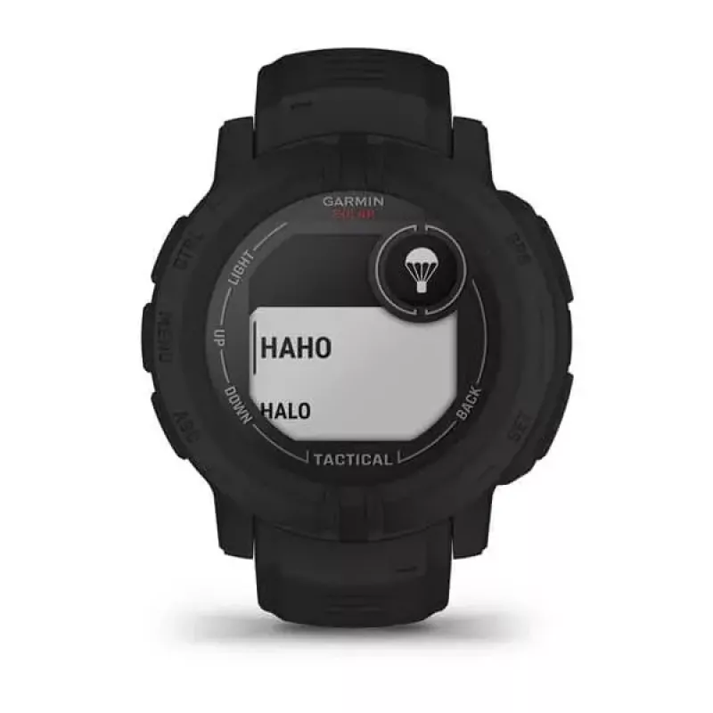 Smartwatch Garmin Instinct 2 Solar Tactical Edition preto