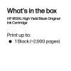 Cartucho de tinta HP 953XL alto rendimento preto original