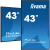 Ecrã de sinalização iiyama LH4365UHSB-B1 design quiosque 108 cm (42,5 polegadas) LED Wi-Fi 800 cd/m² 4K Ultra HD preto processador integrado Android 11 24/7
