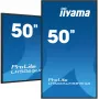 Ecrã de sinalização iiyama LH5065UHSB-B1AG ecrã plano de sinalização digital 125,7 cm (49,5 polegadas) LCD Wi-Fi 800 cd/m² 4K Ultra HD preto processador integrado Android 11 24/7