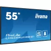 Ecrã de sinalização iiyama LH5565UHSB-B1 design quiosque 138,7 cm (54,6 polegadas) LED Wi-Fi 800 cd/m² 4K Ultra HD preto processador integrado Android 11 24/7