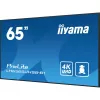 Ecrã de sinalização iiyama LH6565UHSB-B1 design quiosque 163,8 cm (64,5 polegadas) LED Wi-Fi 800 cd/m² 4K Ultra HD preto processador integrado Android 11 24/7