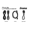Ecrã de sinalização iiyama LH7565UHSB-B1 design quiosque 189,2 cm (74,5 polegadas) LED Wi-Fi 800 cd/m² 4K Ultra HD preto processador integrado Android 11 24/7