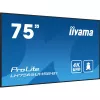 Ecrã de sinalização iiyama LH7565UHSB-B1 design quiosque 189,2 cm (74,5 polegadas) LED Wi-Fi 800 cd/m² 4K Ultra HD preto processador integrado Android 11 24/7