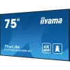 Ecrã de sinalização iiyama LH7565UHSB-B1 design quiosque 189,2 cm (74,5 polegadas) LED Wi-Fi 800 cd/m² 4K Ultra HD preto processador integrado Android 11 24/7