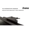 iiyama PROLITE TE7514MIS-B2AG design quiosque 190,5 cm (75 polegadas) LCD Wi-Fi 435 cd/m² 4K Ultra HD preto ecrã tátil processador integrado Android 24/7