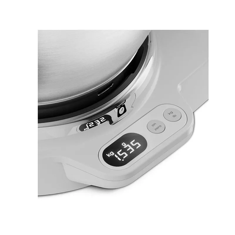 Kenwood KVC65.001WH Máquina de cozinha 1200 W 5 l aço inoxidável, branco balança integrada