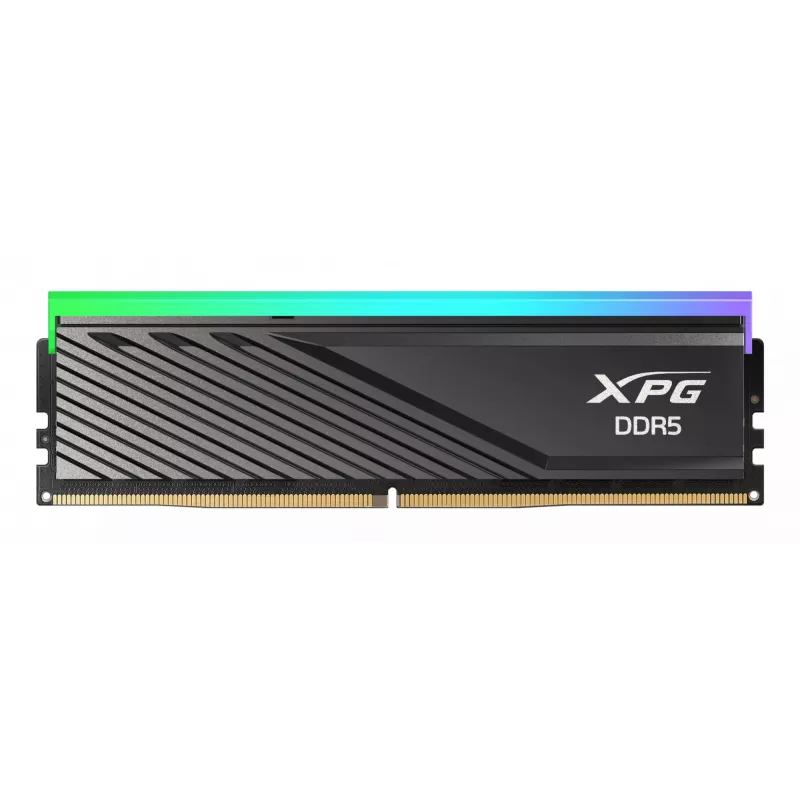 DIMM 32 GB DDR5-6000 (2x 16 GB) Dual-Kit, memória RAM preta, AX5U6000C4816G-DTLABRBK, XPG Lancer Blade RGB, INTEL XMP, AMD EXPO