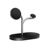 Samsung GP-PWU024WIABW carregador móvel headset, smartphone, smartwatch preto, prateado USB carregamento sem fios interior
