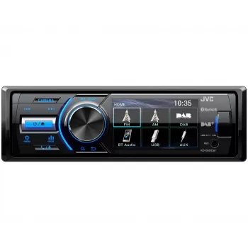 JVC KD-X561DBT autorrádio preto, azul 180 W Bluetooth
