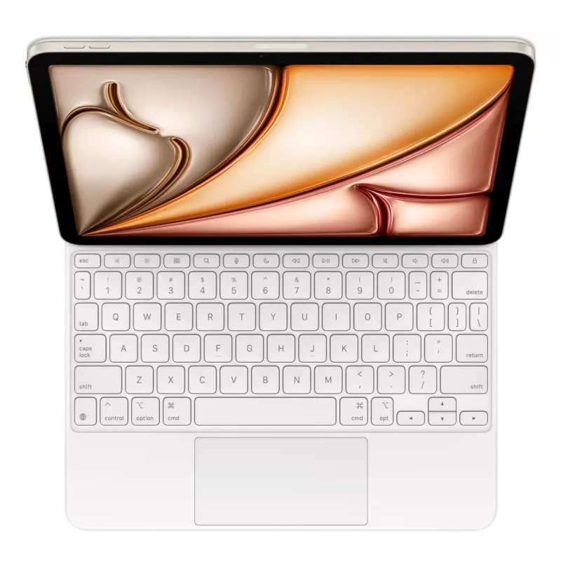 APPLE Magic Keyboard para iPad Air 11 polegadas (M2/M3/M4) – branco – QWERTY Internacional