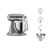 Batedeira KITCHENAID ARTISAN 5KSM185PS — 300 W, 4,8 L tigela de aço inoxidável, 10 velocidades, prateado