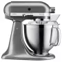 Batedeira KITCHENAID ARTISAN 5KSM185PS — 300 W, 4,8 L tigela de aço inoxidável, 10 velocidades, prateado