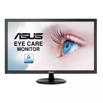 Monitor ASUS VP247HAE 23,6 polegadas Full HD (1920 x 1080) VA LED, 5 ms, 75 Hz, 250 cd/m², VESA 100x100, HDMI + VGA