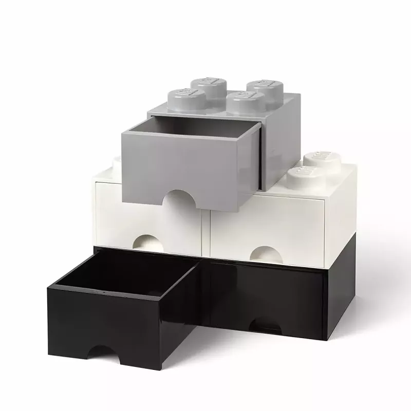 Gaveta LEGO Brick 8, room copenhagen RC40061735, branco