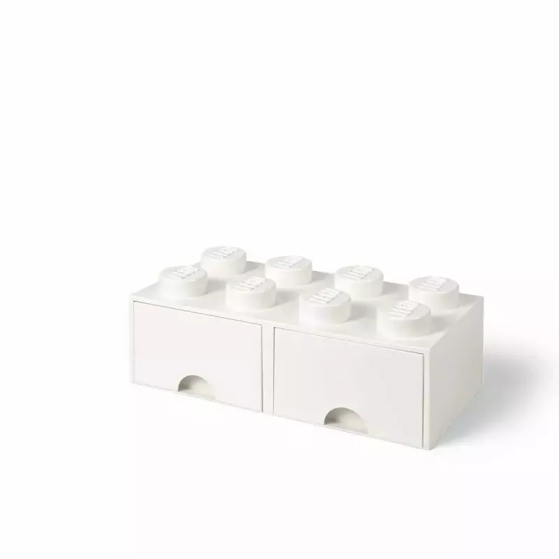 Gaveta LEGO Brick 8, room copenhagen RC40061735, branco