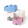 Gaveta LEGO Brick 8, room copenhagen RC40061735, branco