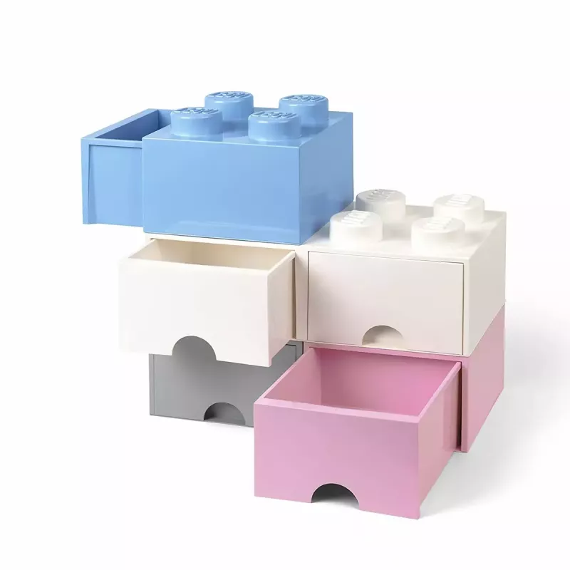 Gaveta LEGO Brick 8, room copenhagen RC40061735, branco