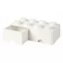 Gaveta LEGO Brick 8, room copenhagen RC40061735, branco