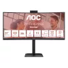 AOC E4 CU34E4CW Monitor de computador 86,4 cm (34 polegadas) 3440 x 1440 píxeis UltraWide Quad HD LED preto
