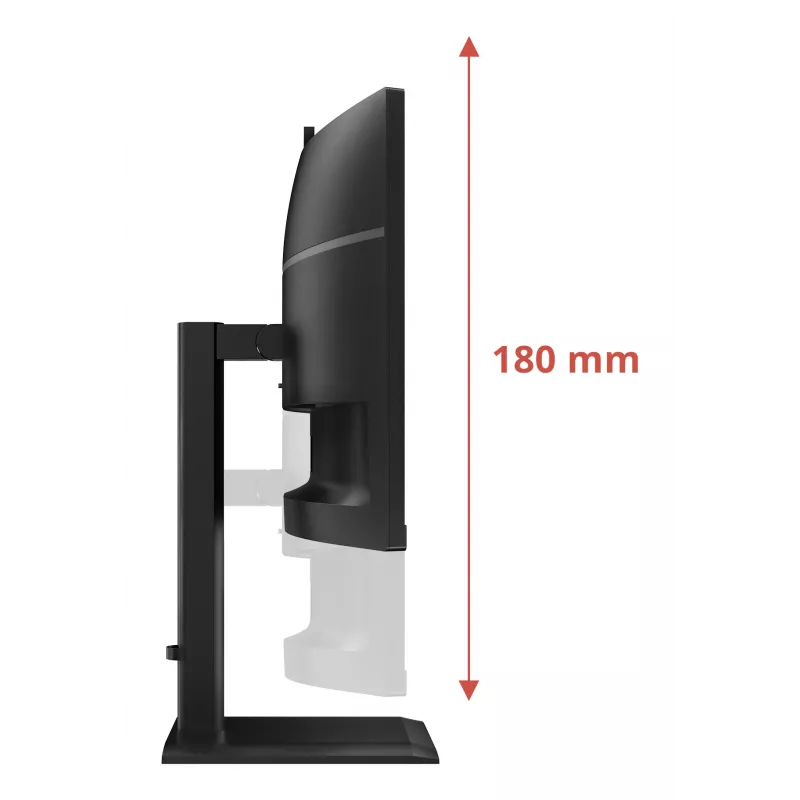 AOC E4 CU34E4CW Monitor de computador 86,4 cm (34 polegadas) 3440 x 1440 píxeis UltraWide Quad HD LED preto