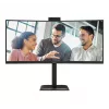 AOC E4 CU34E4CW Monitor de computador 86,4 cm (34 polegadas) 3440 x 1440 píxeis UltraWide Quad HD LED preto