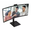 AOC E4 CU34E4CW Monitor de computador 86,4 cm (34 polegadas) 3440 x 1440 píxeis UltraWide Quad HD LED preto