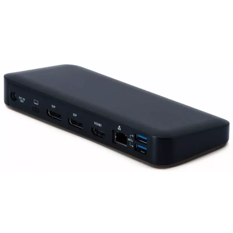 Docking station ACER USB Type-C III preto com cabo de alimentação UE